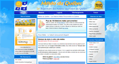 Desktop Screenshot of meteoduquebec.com